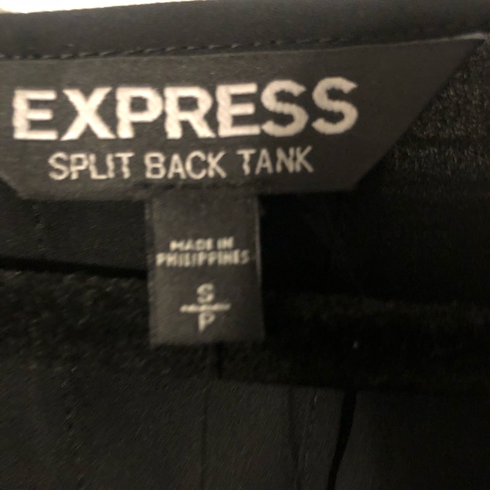 Express Split Back Tank Small Nwt - image 4